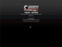 Tablet Screenshot of championsgroup.com.au