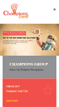 Mobile Screenshot of championsgroup.com